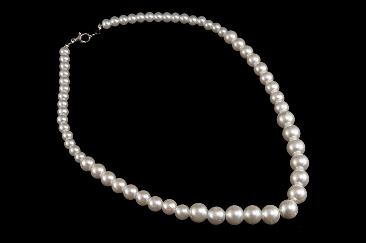 Klasyczne, białe perły