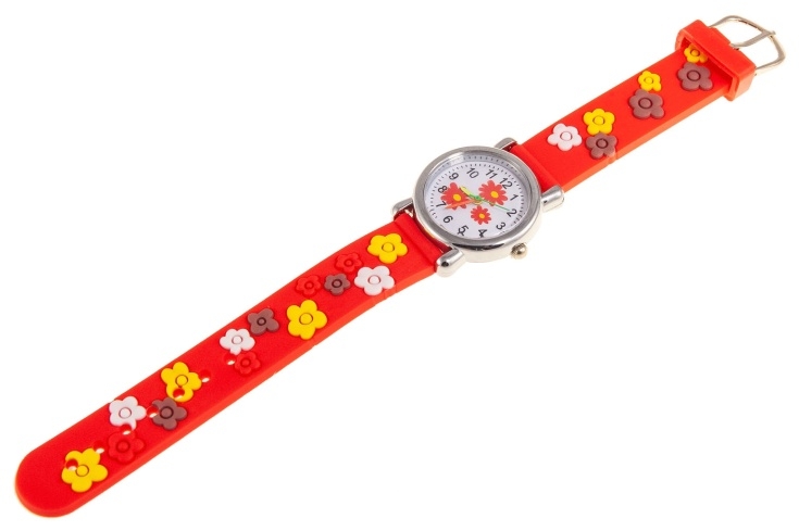 Zegarek z kwiatkami