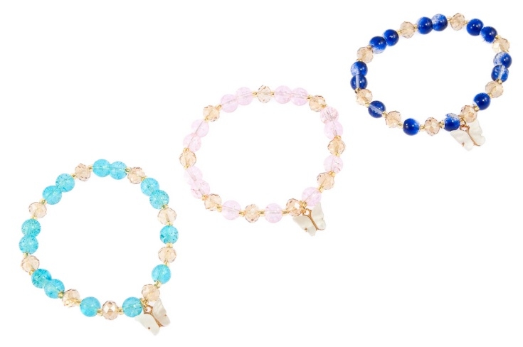 Bransoletki z motylkami