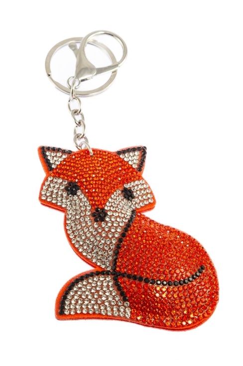 Elegancki brelok lis