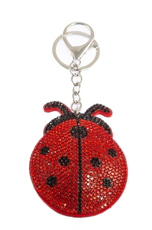 Elegancki brelok biedronka